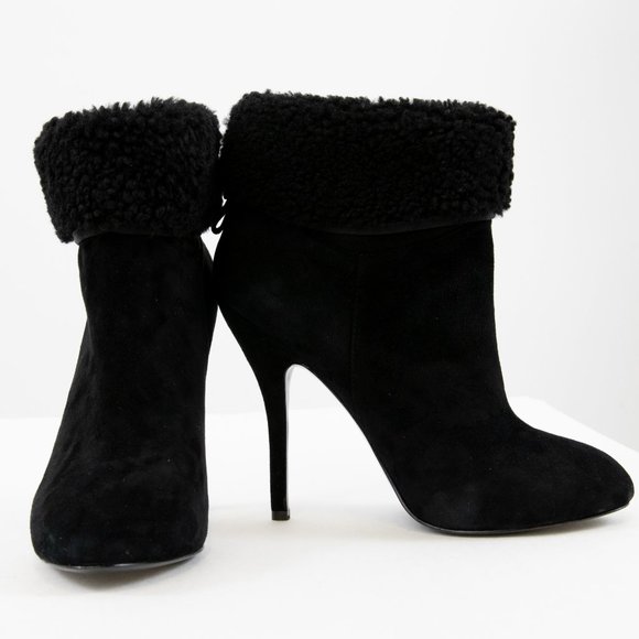 Vivienne Westwood Anglomania 10 Suede Boots Black Leather New Covencore - Picture 14 of 14